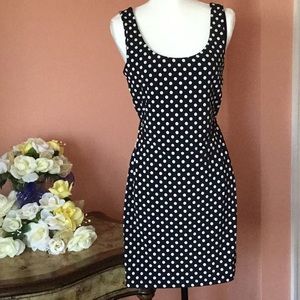 FOREVER 21 Sleeveless dress, Black/white